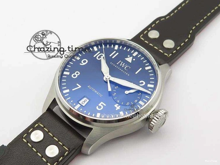 MIROTIME 0302 EasyCare Big Pilot Real PR IW500916 2016 “Le Petit Prince” ZF Best Edition On Brown Leather Strap A 7292